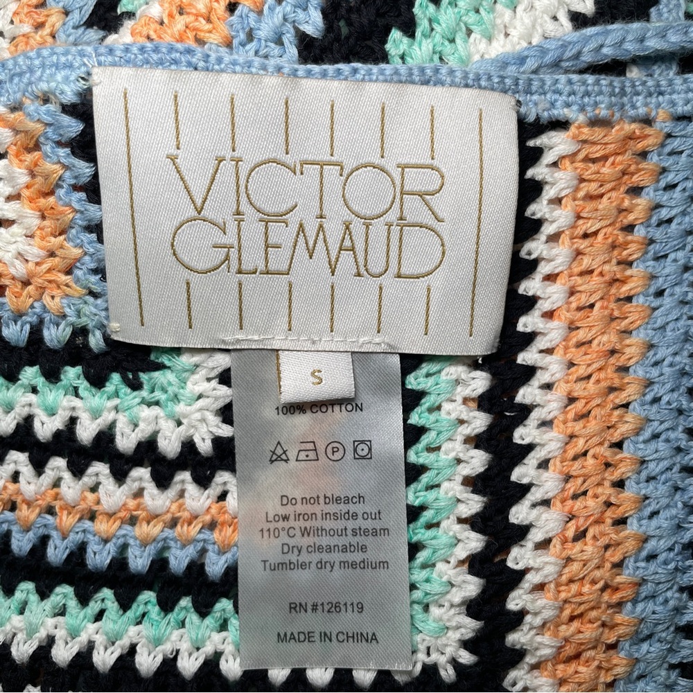 VICTOR GLEMAUD Crochet Halter Top - Picture 5 of 7